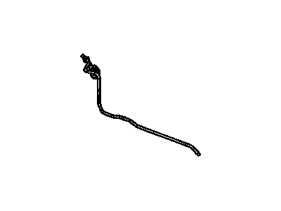 10303831 GM Pipe, Transmission Oil Cooler, Front Lower Illustration 1 of 1