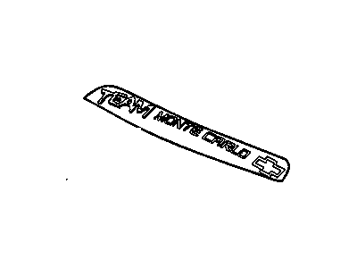 Chevy 88950965 Decal