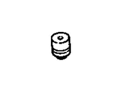 15574846 GM Bumper, Front Axle And Axle Center, Rear Illustration 1 of 1