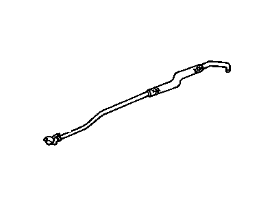 GM 20049280 Lock Rod, Passenger Side 20049280 GM Lock Rod, Passenger Side Illustration 1 of 1