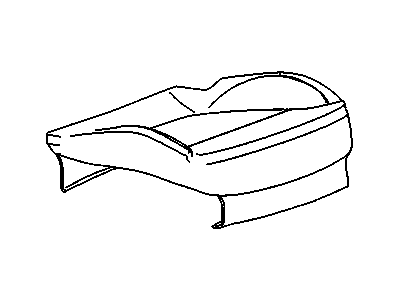 Buick 13346108 COVER,PASSENGER SEAT CUSHION(LIGHT NEUTRAL)(LTHR FRONT/SEAT, W/O THE CLOTH SIDE-BORDER STRIP)(FOR 2ND DESIGN SEE 20942628)