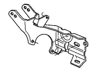 Buick Somerset Engine Mount Bracket - 25527062