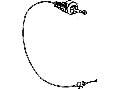 GM 22605203 Cable, Transmission Shift Control Cable 22605203 GM Cable, Transmission Shift Control Cable Illustration 1 of 1