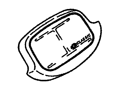 Chevy 16757619 Driver Inflator Module