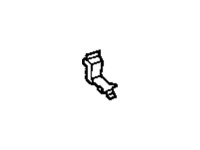 GM 10187339 Tie Bar Reinforcement, Front Driver Side 10187339 GM Tie Bar Reinforcement, Front Driver Side Illustration 1 of 1