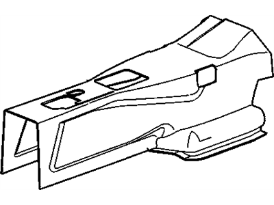 Saturn 25819316 CARPET,FLOOR PANEL TUNNEL(EBONY)(DEALER WILL NEED TO ORDER 2 RIVETS 10212112)(REFER TO SERVICE PROCEDURE FOR INSTALLATION INSTRUCTION)
