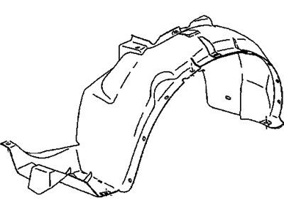 Saturn SC1 Fender Splash Shield - 21124825