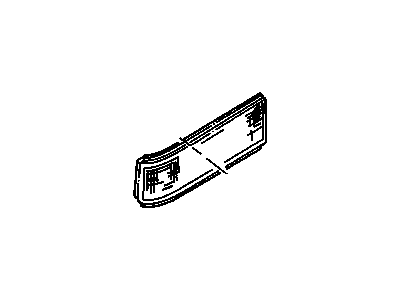 Buick 16503839 Lens