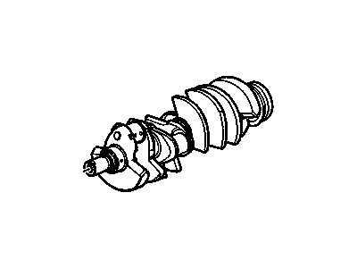 GMC Sierra 3500 Crankshaft - 89017574