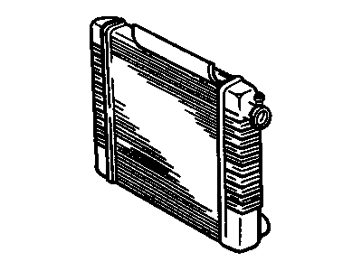 GM 52481577 Radiator 52481577 GM Radiator Illustration 1 of 1