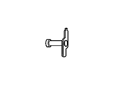 Chevy 22531299 WRENCH, LOCK (BLA-STAMP-B)(*05)