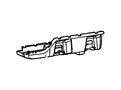 Chevy 89042379 PANEL,REAR SEAT CUSHION(GRAY)(16.720)
