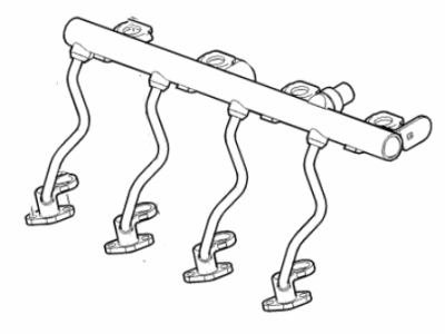 Chevy Volt Fuel Rail - 12644440
