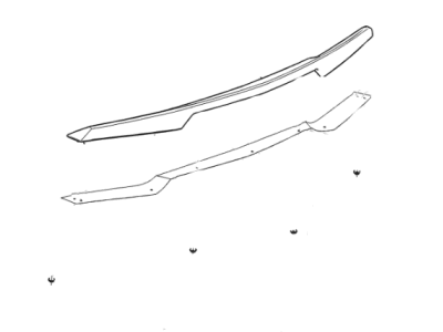 Chevy 22967771 Spoiler
