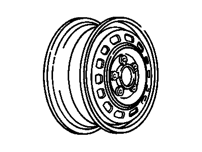 Chevy Lumina Spare Wheel - 9592149