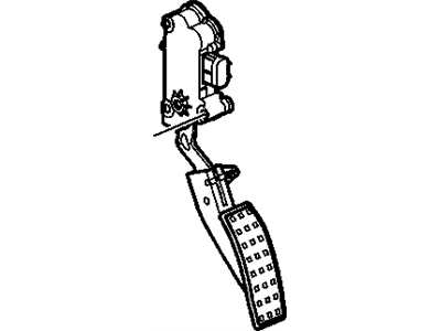 Cadillac 10379038 Pedal Travel Sensor