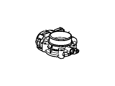 GMC Throttle Body - 12615503