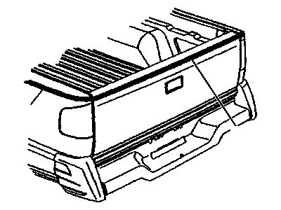 Chevy 15679249 Stripe Tape