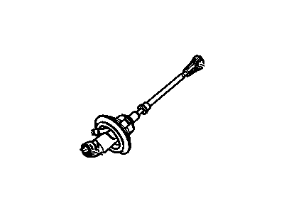 Chevy Corvette Clutch Master Cylinder - 19331709