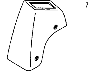 GM 97719198 Housing, Transmission Shift Control Selector 97719198 GM Housing, Transmission Shift Control Selector Illustration 1 of 1