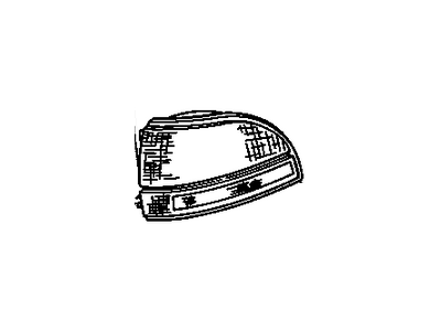 Buick 16512673 Side Marker Lamp