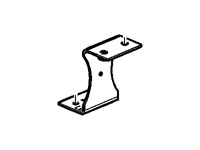 15876662 GM Bracket, Engine Fuel Filter Illustration 1 of 1