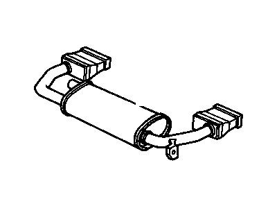 Oldsmobile Toronado Exhaust Pipe - 3531203