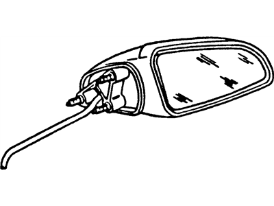 Buick Park Avenue Side View Mirrors - 25551197