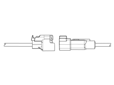 Chevy 15126709 CONNECTOR KIT,BODY WIRING HARNESS(KEYLESS ENTRY CONTROL MODULE X1)(BROWN)(20-WAY FEMALE)(W/O LEADS)(11.558)(SIDE ELECTRIC CODE: K84)