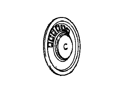 Chevy Corsica Wheel Cover - 14078519