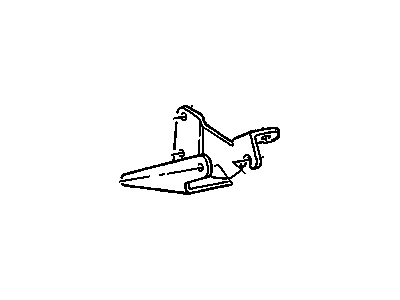 GM 14015392 Power Steering Pump Mount Bracket 14015392 GM Power Steering Pump Mount Bracket Illustration 1 of 1