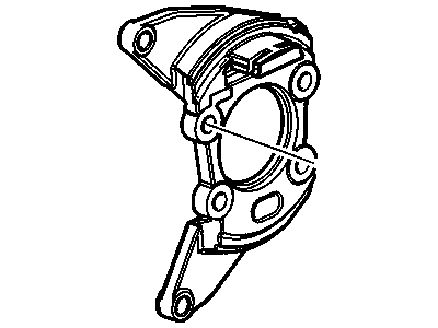 Chevy 84786071 PLATE,REAR PARKING BRAKE ANCHOR BACKING