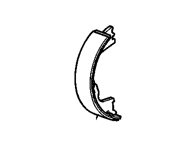 Chevy Express 2500 Parking Brake Shoes - 25904969