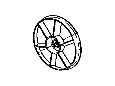 Buick Skylark A/C Condenser Fan - 22098791