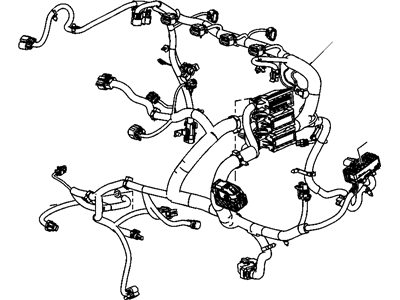 Cadillac 23436896 HARNESS,ENGINE WIRING