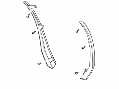Chevy 84699498 GUARD PKG,REAR MUD FLAP(INCLUDES 2-4)(CHERRY BOMB)(INSTALL 0.50)(0.1863 KG)