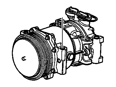 Chevy P20 A/C Compressor - 12300271
