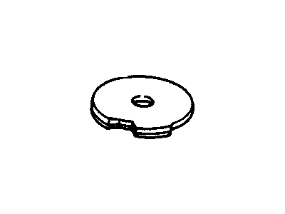 GM 10165654 Spare Cover 10165654 GM Spare Cover Illustration 1 of 1