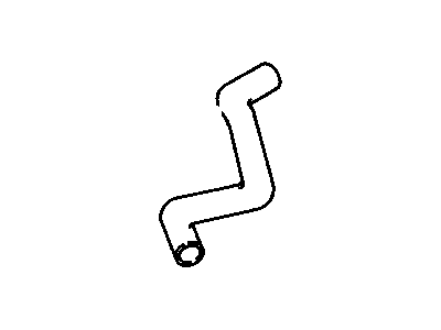 GM 94321277 Hose, Radiator Inlet (Upper) 94321277 GM Hose, Radiator Inlet (Upper) Illustration 1 of 1