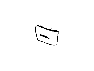 GM 15718949 Speaker Grille, Passenger Side 15718949 GM Speaker Grille, Passenger Side Illustration 1 of 1