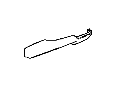 Cadillac 20941244 ARMREST,REAR SIDE DOOR(PART OF 1)(INCLUDES 11,13)