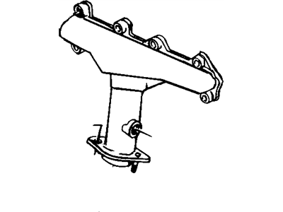 Chevy Cavalier Exhaust Manifold - 25144099