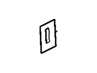 Buick 10317696 Handle, Inside Seal