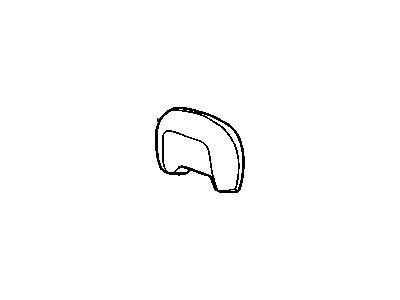 Buick 89045377 Headrest Cover