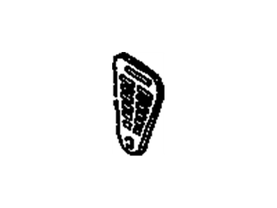 20628894 GM Pressure Valve, Rear Illustration 1 of 1