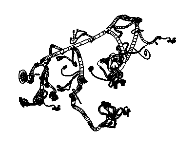 Buick 10341653 HARNESS,INSTRUMENT PANEL WIRING(W/LEADS IN CAVITY A & B BUTTON NOT IN CAVITY E)