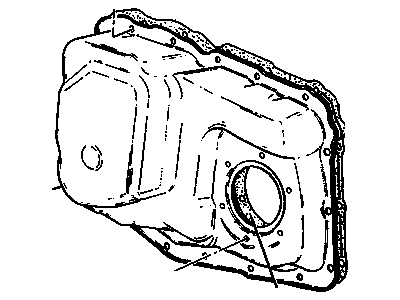 Oldsmobile 8644902 GASKET,CONTROL VALVE BODY COVER(INCLUDE 65)(*01,02,04,05,11)(4.217)