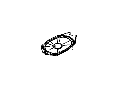 Cadillac Eldorado Car Speakers - 16219089