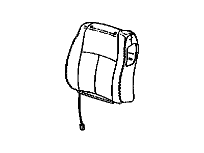 Oldsmobile 88897801 Seat Back Cover