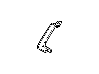 GM 15669443 Molding, Roof Trim(Interior) 15669443 GM Molding, Roof Trim(Interior) Illustration 1 of 1